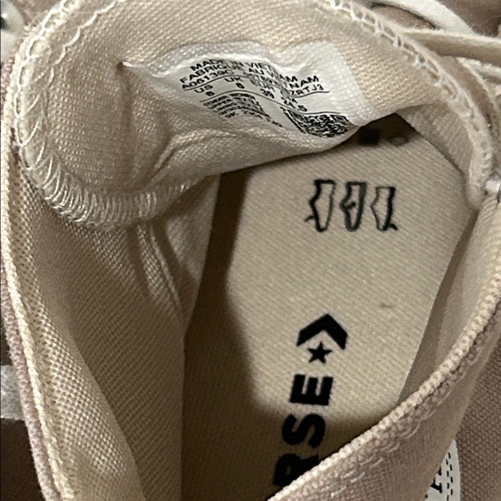 Converse Chuck Taylor All Star High Top Sneakers in Taupe - Picture 9 of 11